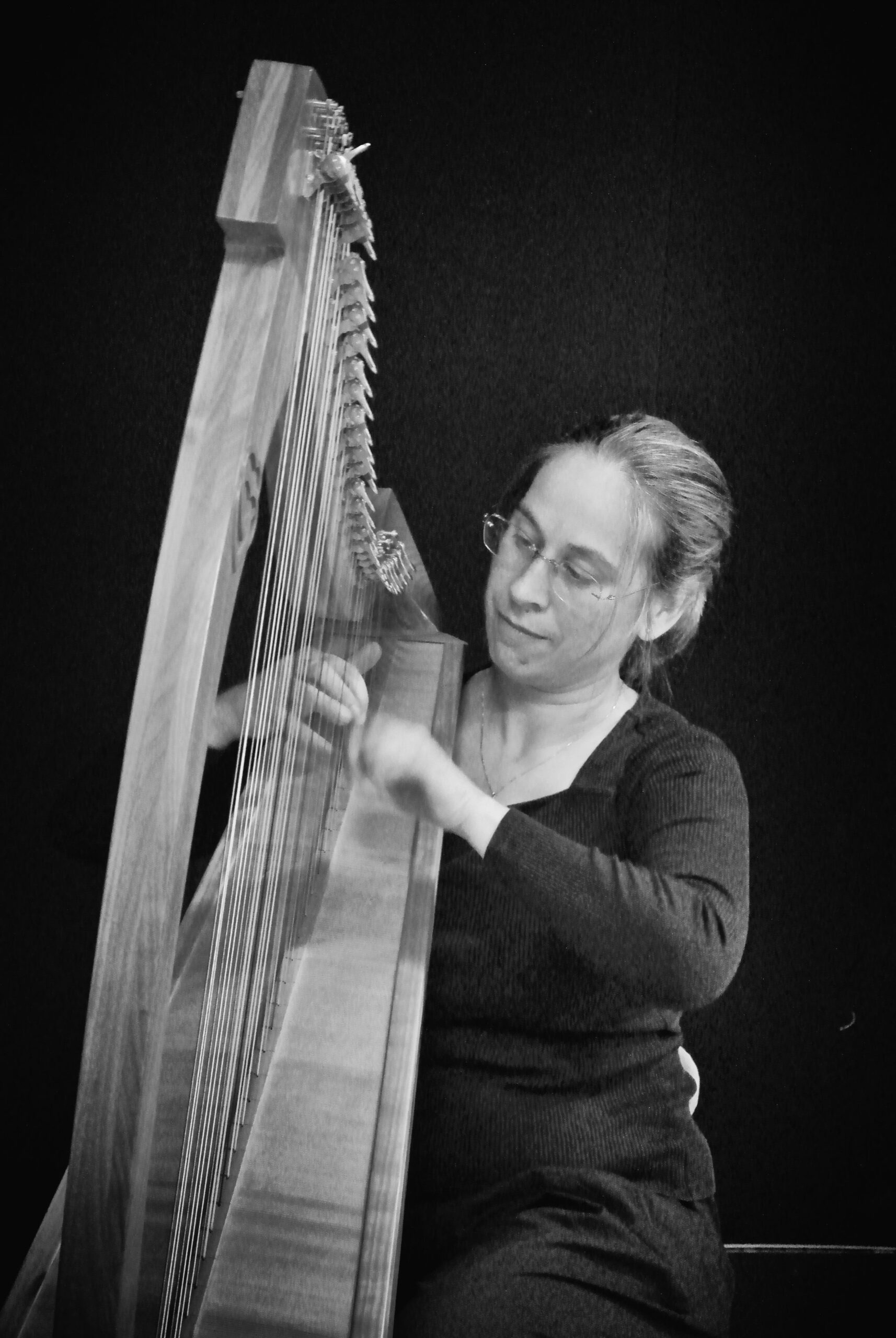 Evangeline sérieuse